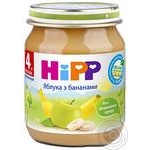 Фруктовое пюре Hipp Яблоки с бананами из 4-х месяцев 125г