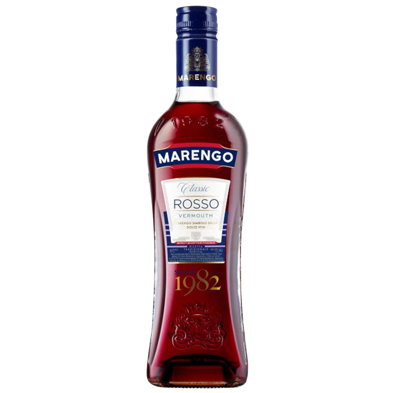 

Вермут Marengo Rosso Classiс розовый сладкий десертный 16% 0,5л