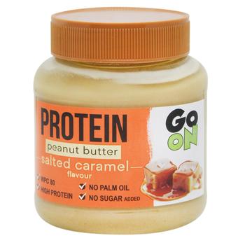 Go On Nutrition Peanut Butter with Protein and Salted Caramel Flavor 350g - buy, prices for NOVUS - photo 1