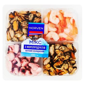 Морепродукти Norven Мікс варений охолоджений 400г