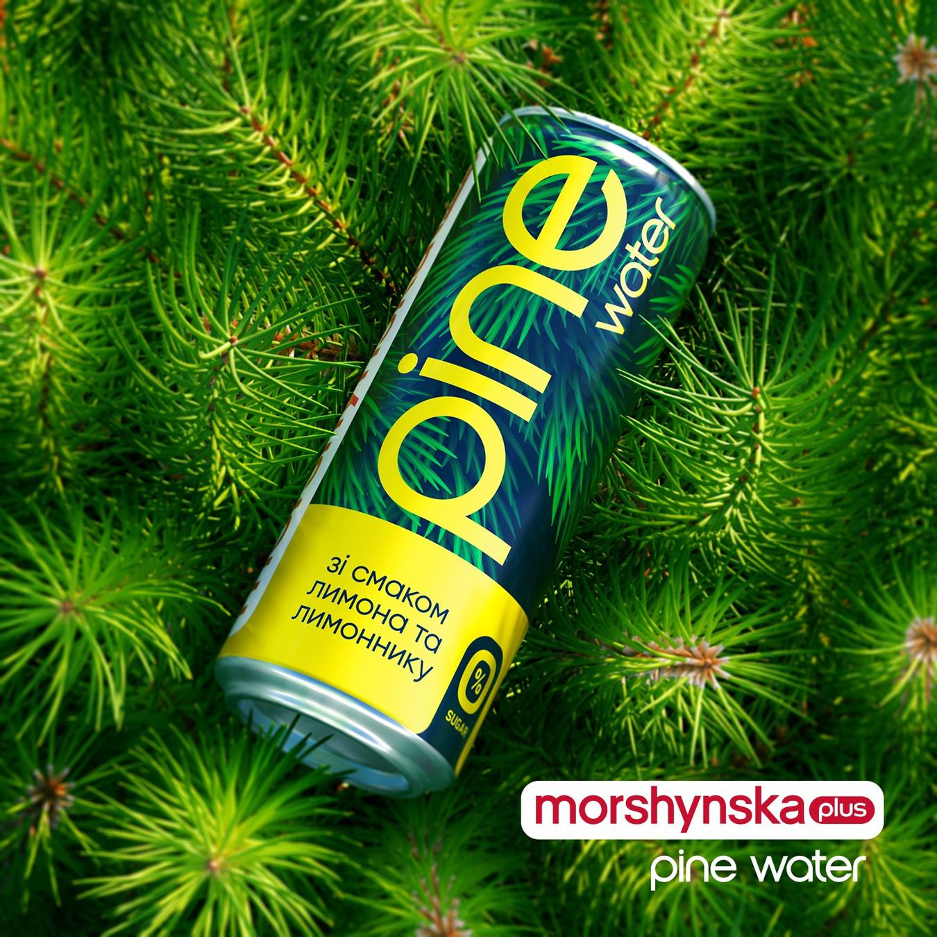 

Напиток безалкогольный Моршинская плюс Pine Water Лимон и Лимонник с экстрактом сосновой хвои 0,33л