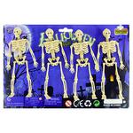 Halloween Set of Skeletons 4pcs