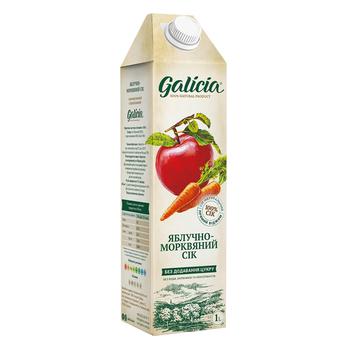 Galicia apple-carrot juice with pulp 1l