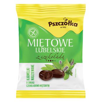 Pszczolka Mint Caramel Candies with Chocolate 100g - buy, prices for COSMOS - photo 1