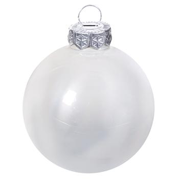 Pearl Silver Christmas Ball 6cm - buy, prices for Tavria V - photo 1