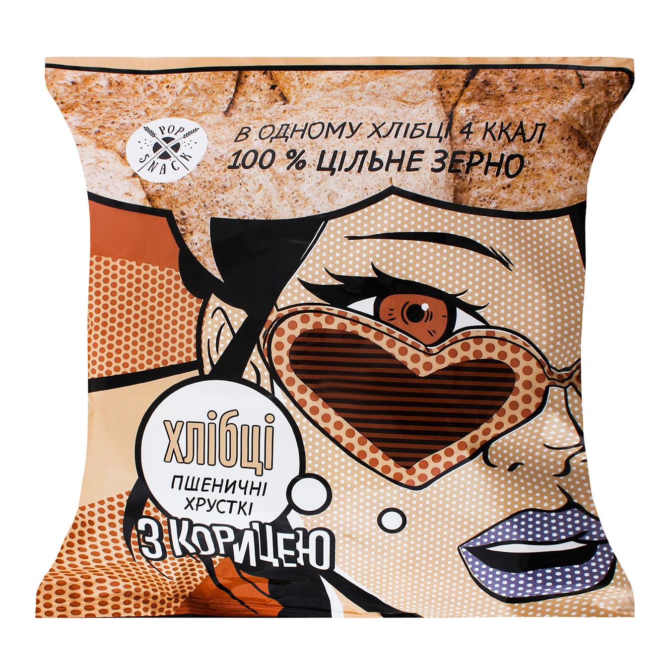 

Хлебцы Pop Snek пшеничные с корицей 30г