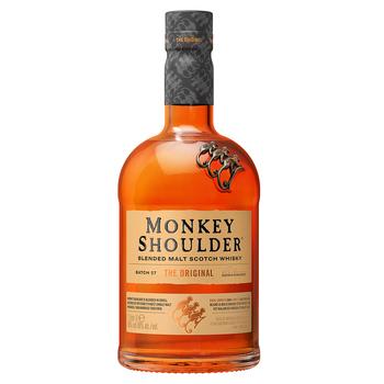 Monkey Shoulder Whiskey 40% 1l - buy, prices for MegaMarket - photo 1