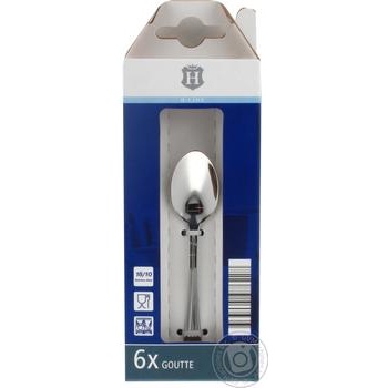 Ложка H-Line Goutte для мокко 6шт - купить, цены на Метро - фото 5