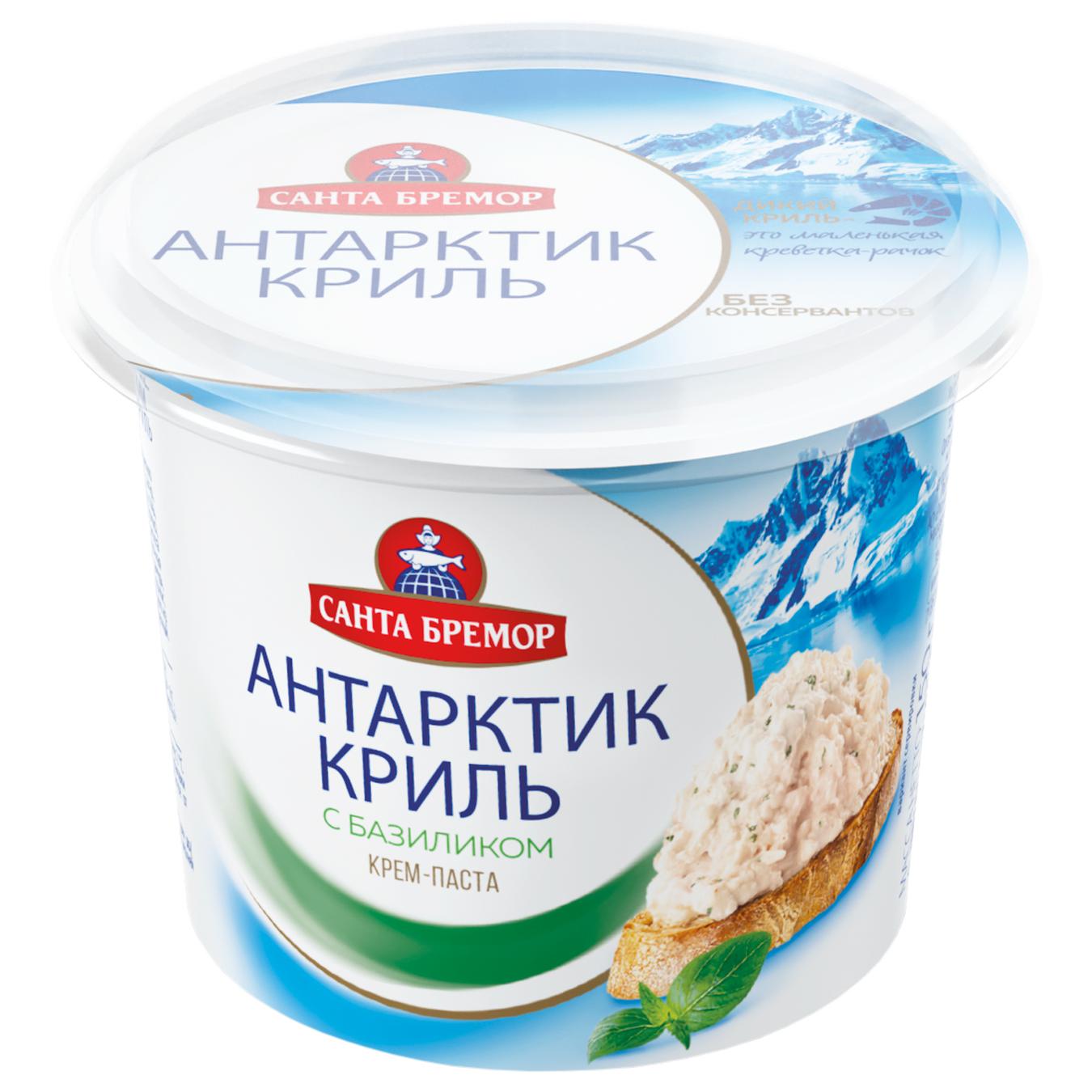 

Паста с антарктическим крилем Санта Бремор Антарктик-Криль с базиликом 150г
