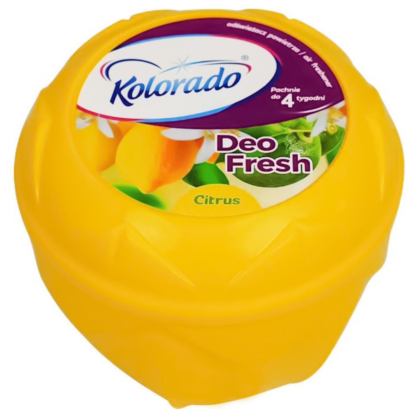 

Освежитель воздуха гелевый Kolorado Deo Fresh Цитрусовый 200мл
