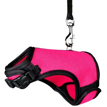 Шлея для морской свинки Trixie Soft нейлоновая с поводком 1,2м 18-25см цвет в ассортименте - купить, цены на - фото 4