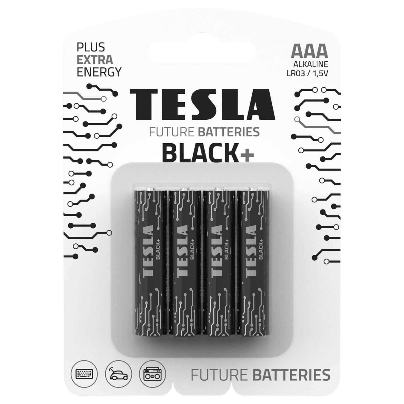 

Батарейка Tesla Black AAA 4шт