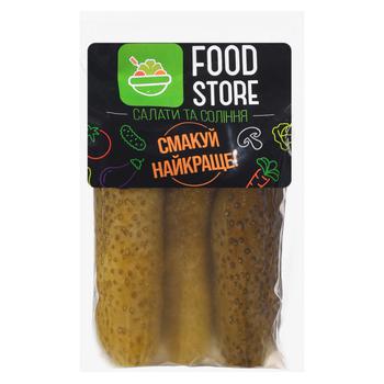 Огурцы соленые Food Store 200г