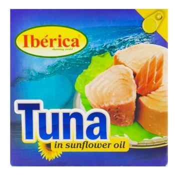 Iberica Tuna in Sunflower Oil 160g - buy, prices for Tavria V - photo 1