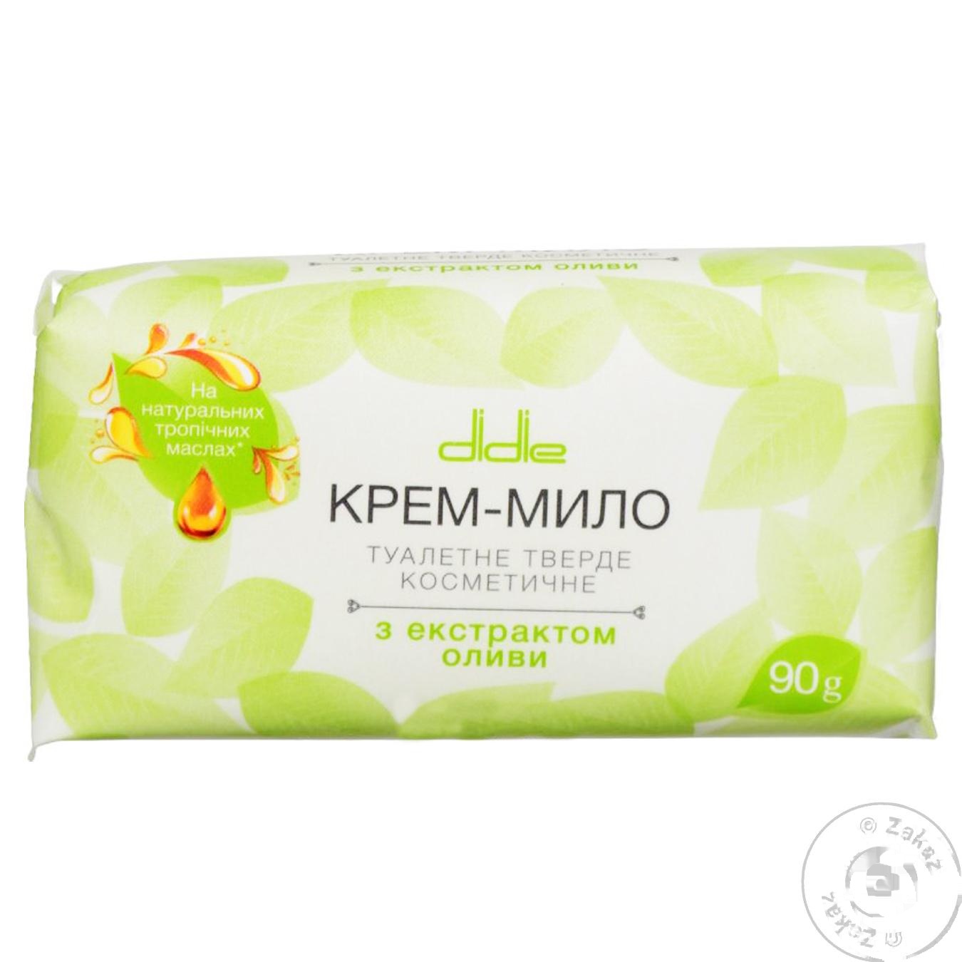

Крем-мыло туалетное Didie косметическое с экстрактом оливы 90г