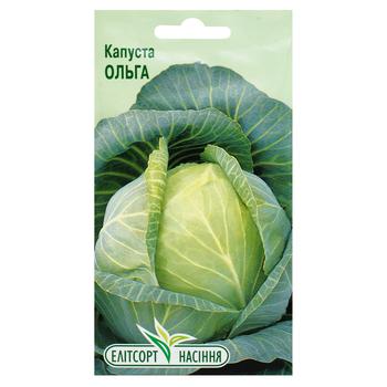 Elitsortnasinnya Olga Cabbage Seeds 0.2g - buy, prices for NOVUS - photo 1