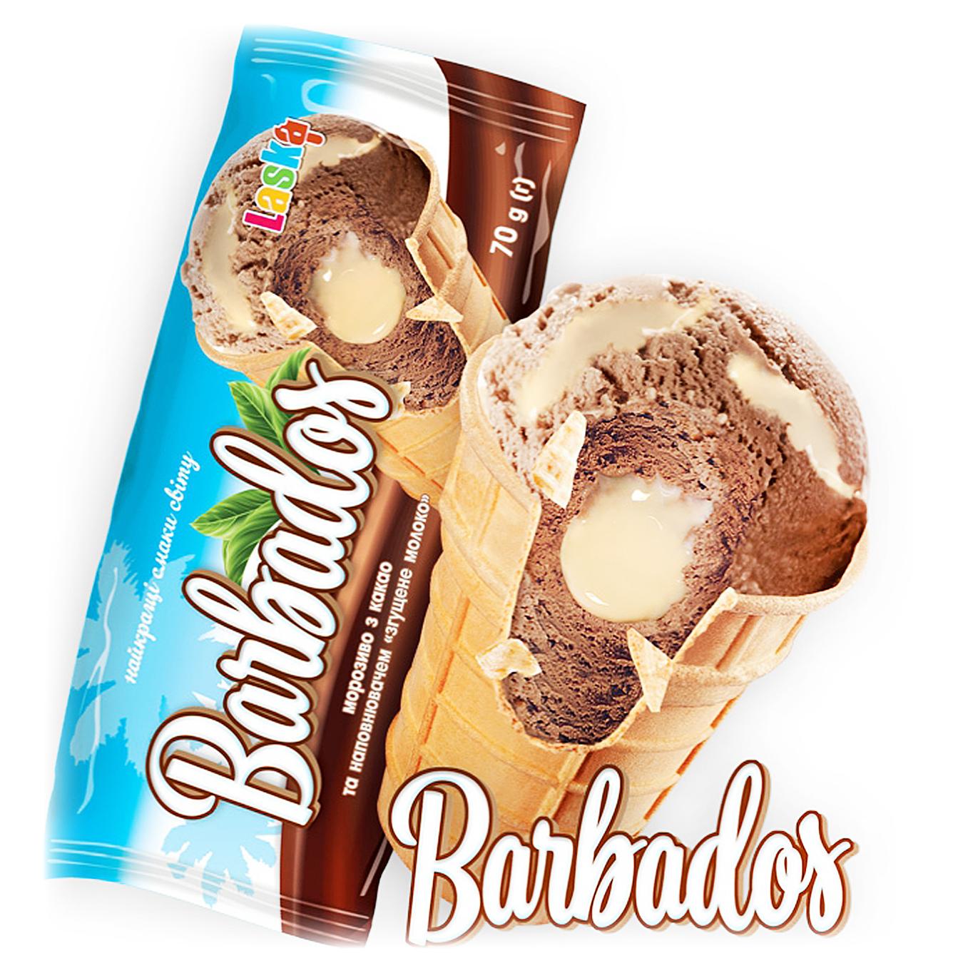 

Мороженое Laska barbados 70г