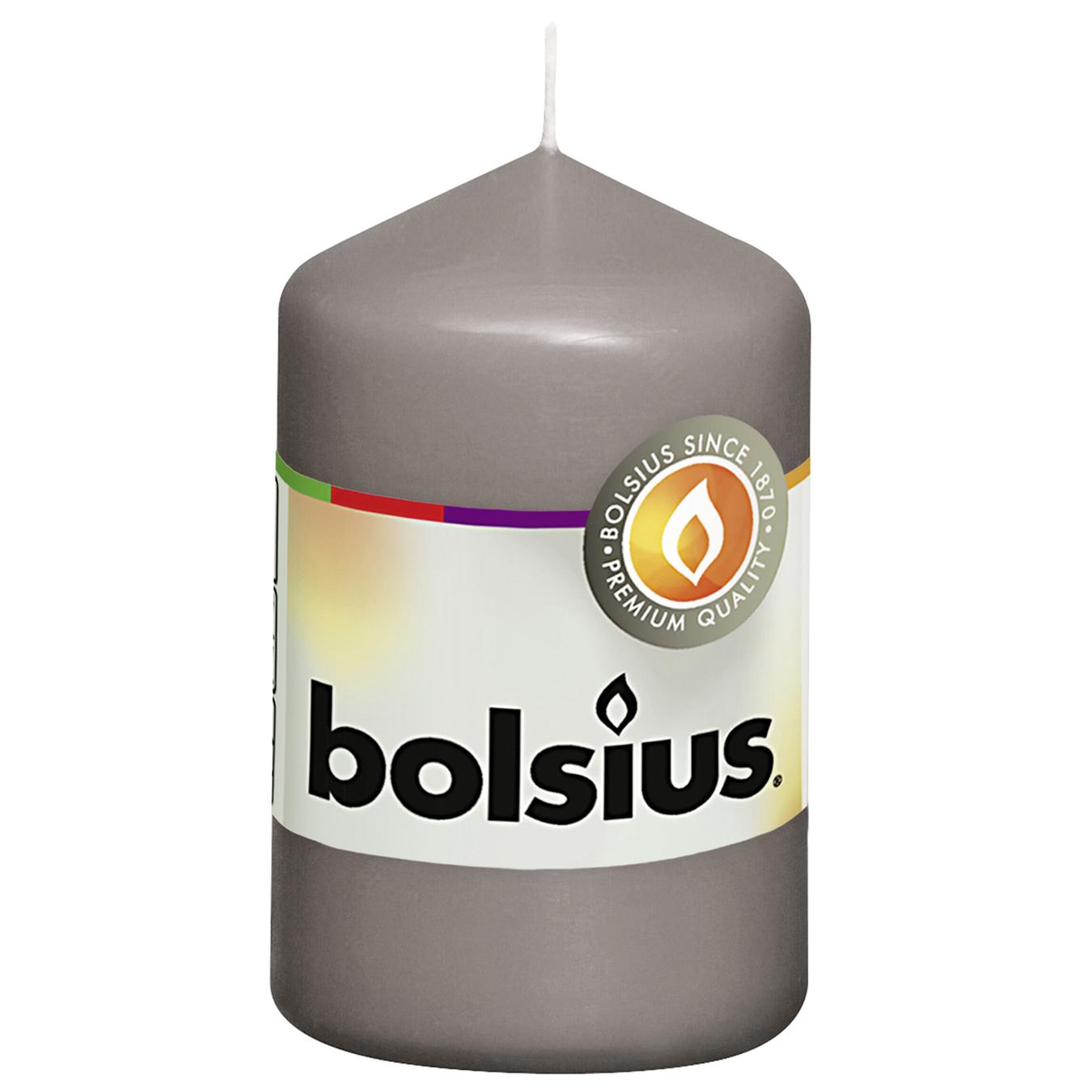 

Свіча Bolsius 80/48 теплий сірий арт. 103613200122