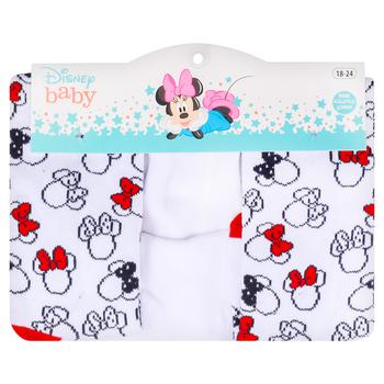 Disney Minnie Mouse Children's Tights 68-80cm White-Red