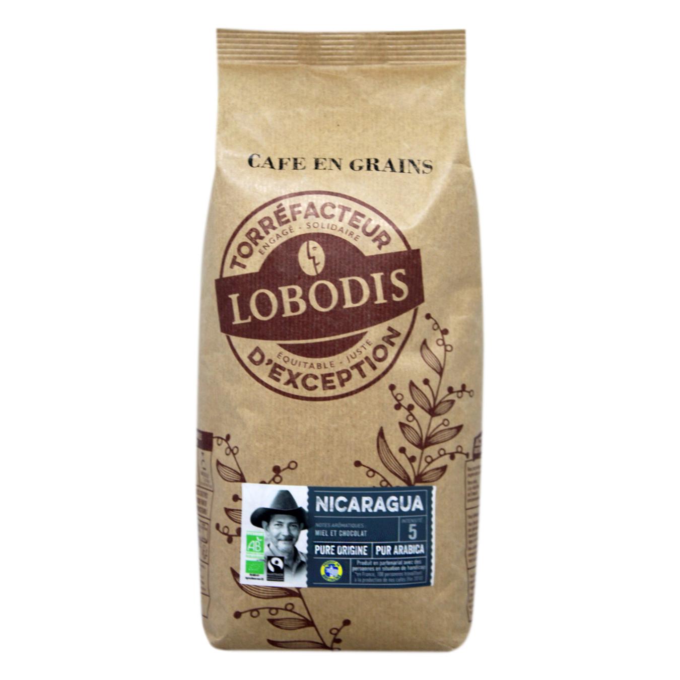 

Кофе Lobodis Nicaragua в зернах 1кг