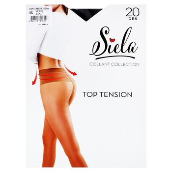 Колготы женские Siela Top Tension 20 Den р.3 Nero - купить, цены на NOVUS - фото 1