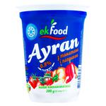 Ekfood Ayran Sour Milk Drink with Tomatoes and Paprika 0.8% 200g