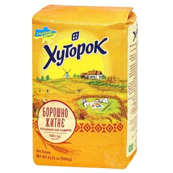 Khutorok Rye Flour 900g - buy, prices for EKO Market - photo 3