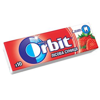 Orbit Wild Strawberry Chewing Gum 14g - buy, prices for METRO - photo 1