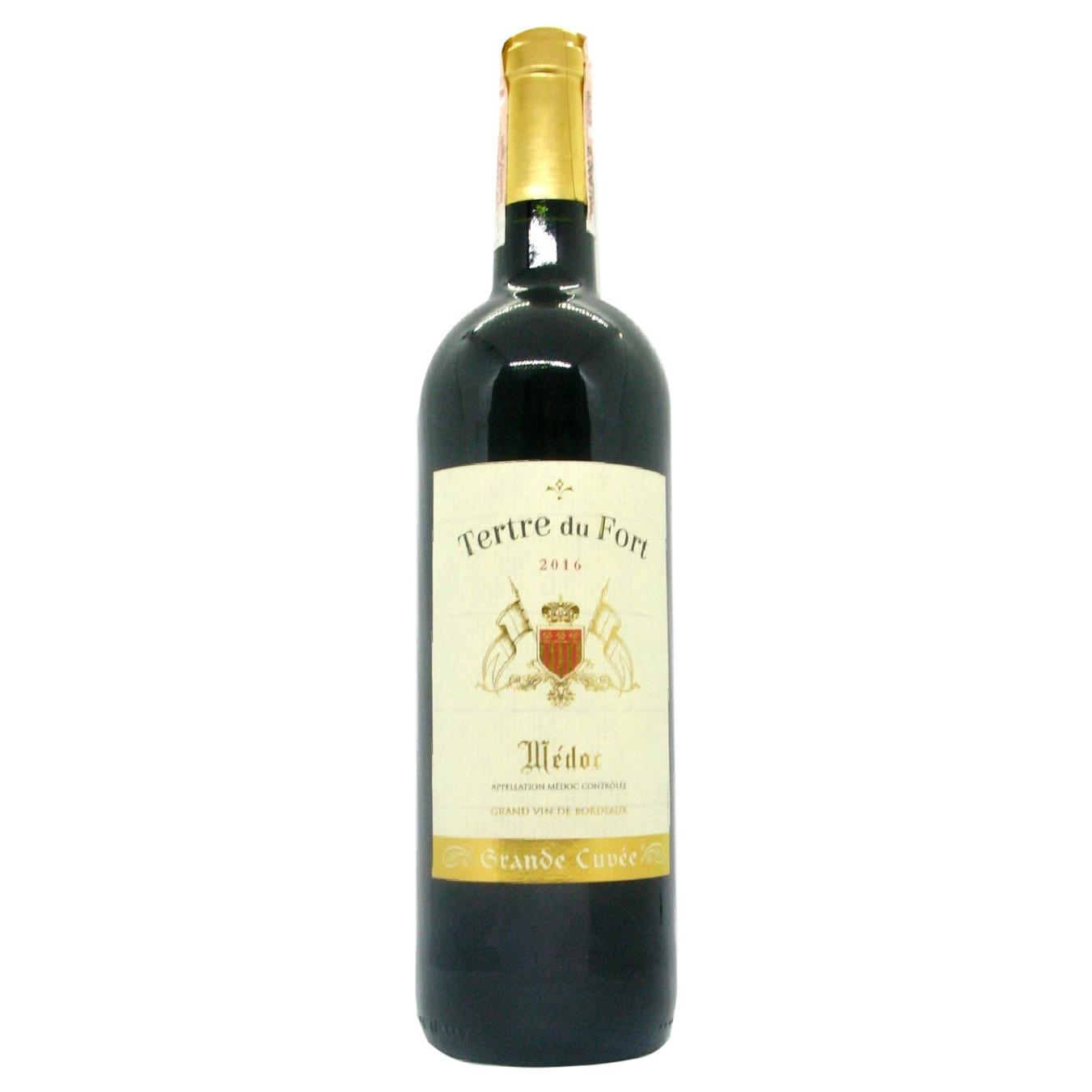 

Вино Tertre du Fort Medoc красное сухое 13,5% 0,75л