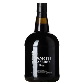 Caseiro Porto Ruby Red StrongWine 19% 0.75l - buy, prices for NOVUS - photo 1