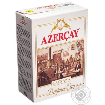 Tea Azerchay with oil of bergamot black 100g - buy, prices for MegaMarket - photo 1