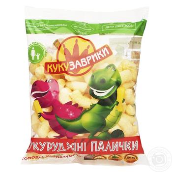Палички кукурудзяні Кукузаврики солодкі 50г - замовити найкращі з NOVUS