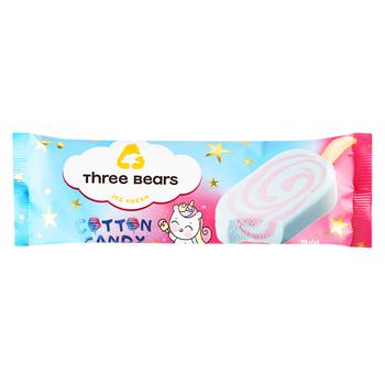 04823086114524 Морозиво Три Ведмеді Cotton Candy 70г