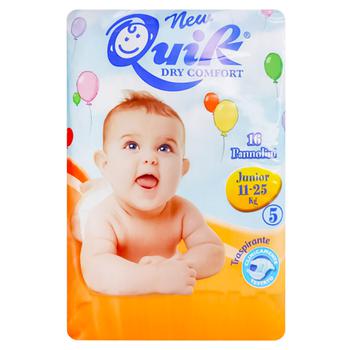 Quik Junior 5 Diapers 11-25kg 16pcs