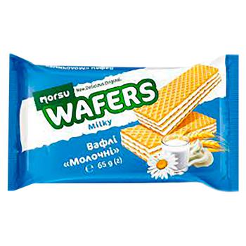 Norsu Milky Wafers 65g - buy, prices for METRO - photo 1