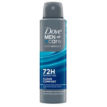 Антиперспирант аэрозольный Dove Men+Care Clean Comfort 150мл - купить, цены на NOVUS - фото 3