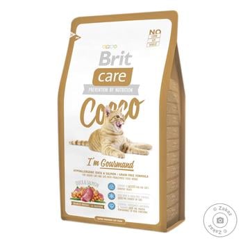 Корм сухий Brit Care Cocco для кішок з чутливим травленням 2кг - купити, ціни на Восторг - фото 1