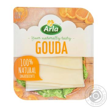 Cheese gouda Arla hard 150g - buy, prices for MegaMarket - photo 2