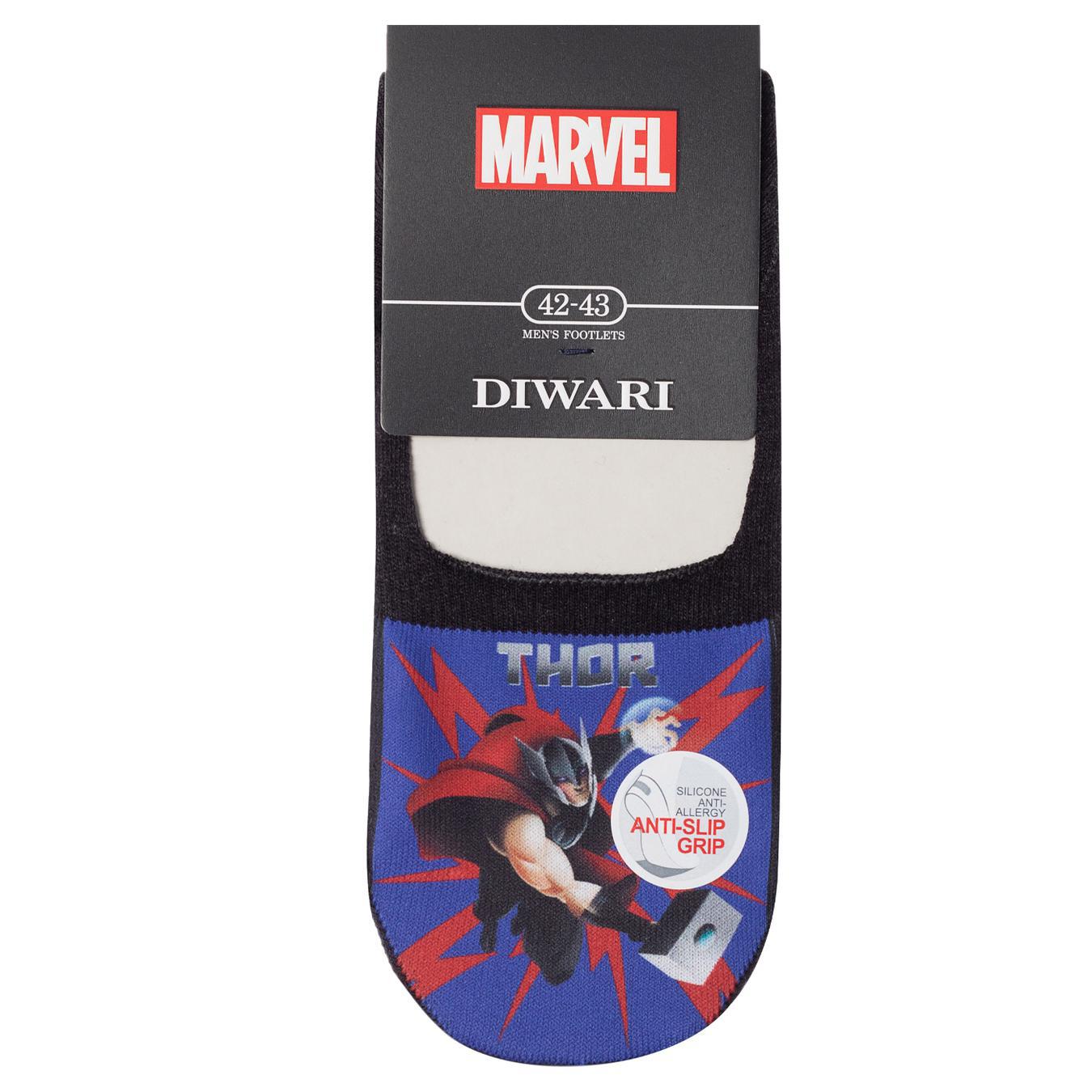 

Подследники мужские DiWaRi Marvel р.29