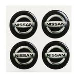 TerraPlus Nissan Label Sticker for Hubcaps and Rims 65mm