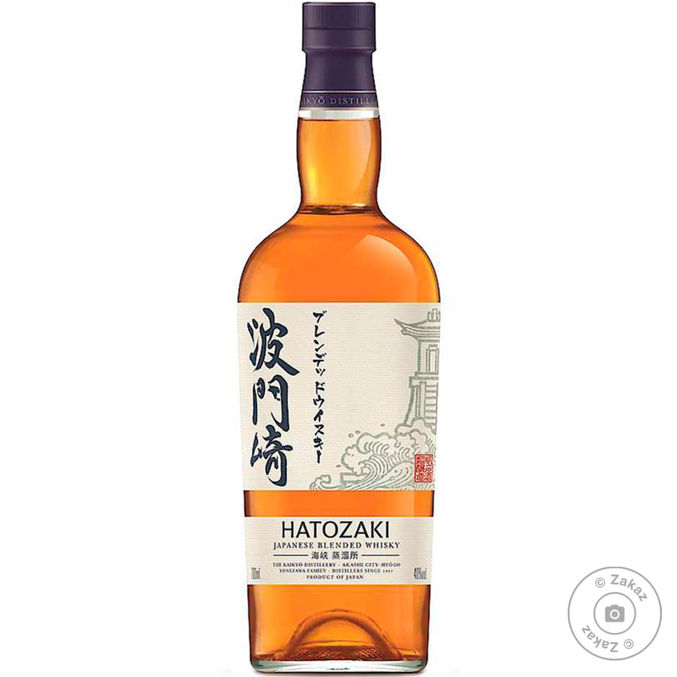 

Виски Hatozaki Japanese Blended 40% 0,7л