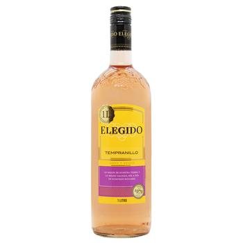 Вино Elegido Rosado Tempranillo рожеве сухе 11% 1л - купити, ціни на NOVUS - фото 1
