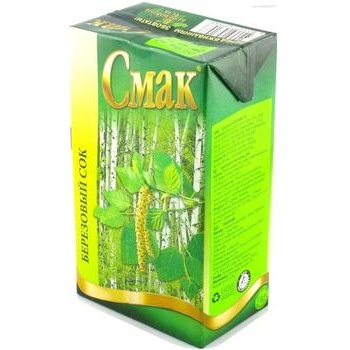 Сік Смак березовий з цукром стерилізований 1л купити, ціни на МегаМаркет - фото 1