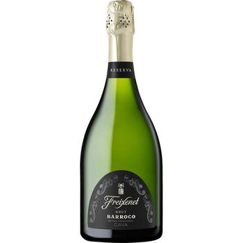 Вино игристое Freixenet Barroco Cava Brut белое 12% 0,75л - купить, цены на Biotus - фото 1