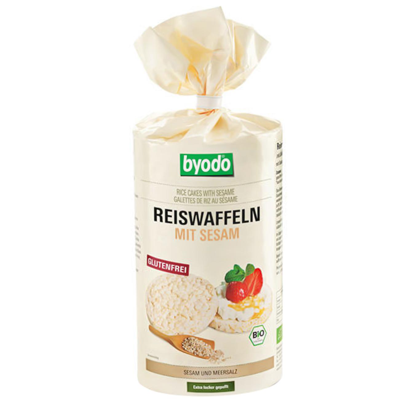 

Хлебцы Byodo Рисовые с кунжутом 100г