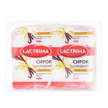 Lactrima Sweet Curd with Vanilla 9% 2х100g