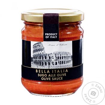 Bella Italia Sauce with Olives 180g - buy, prices for Tavria V - photo 2