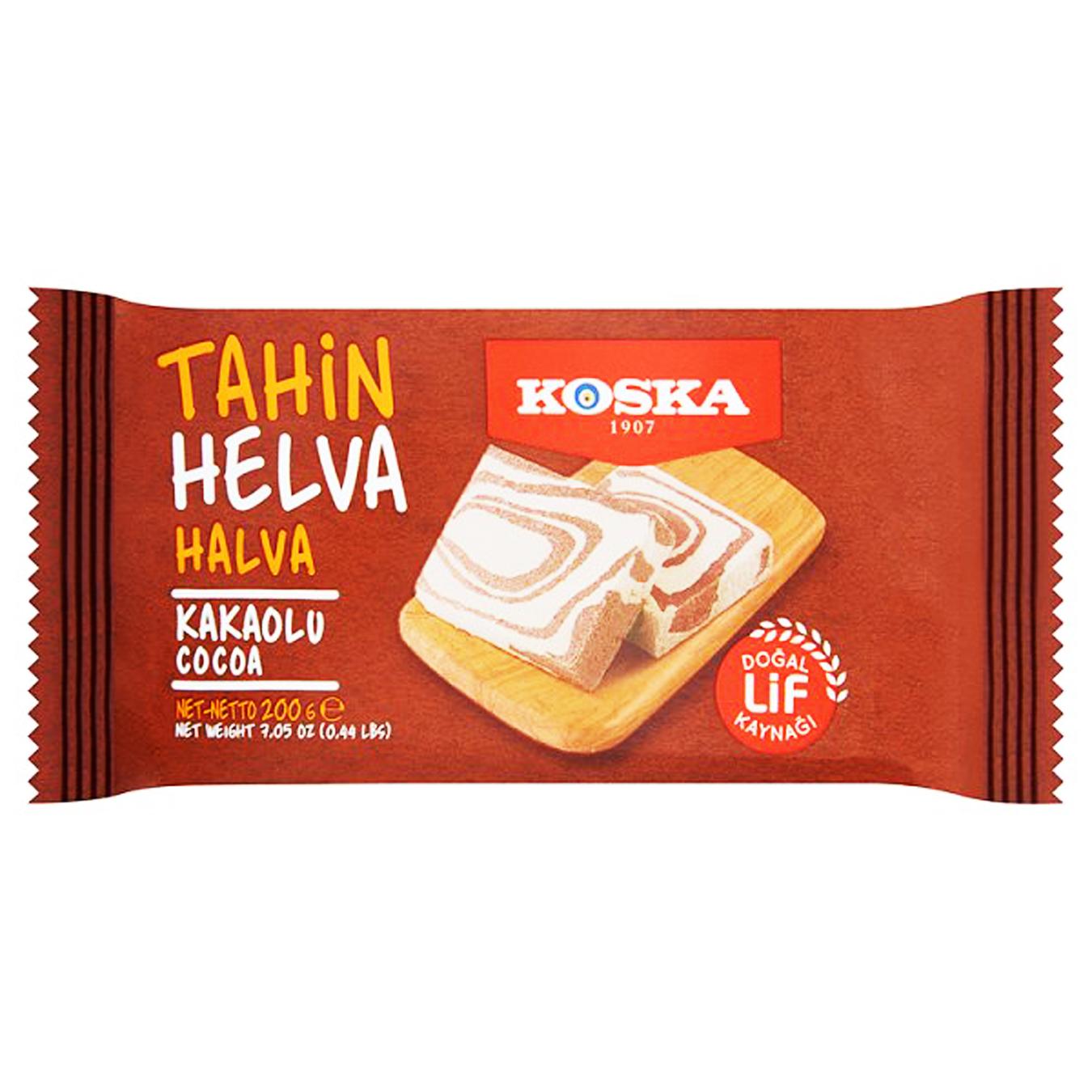 

Халва Koska с какао 200г