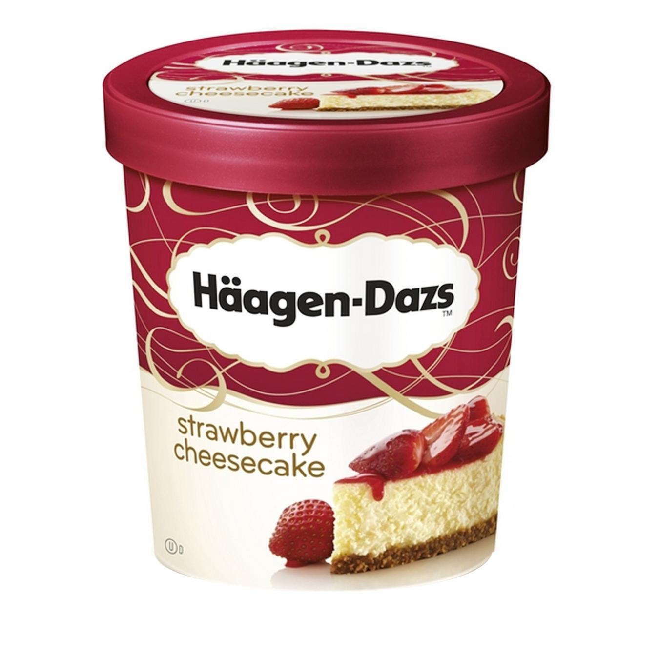 

Мороженое Haagen-Dazs Клубника 500мл