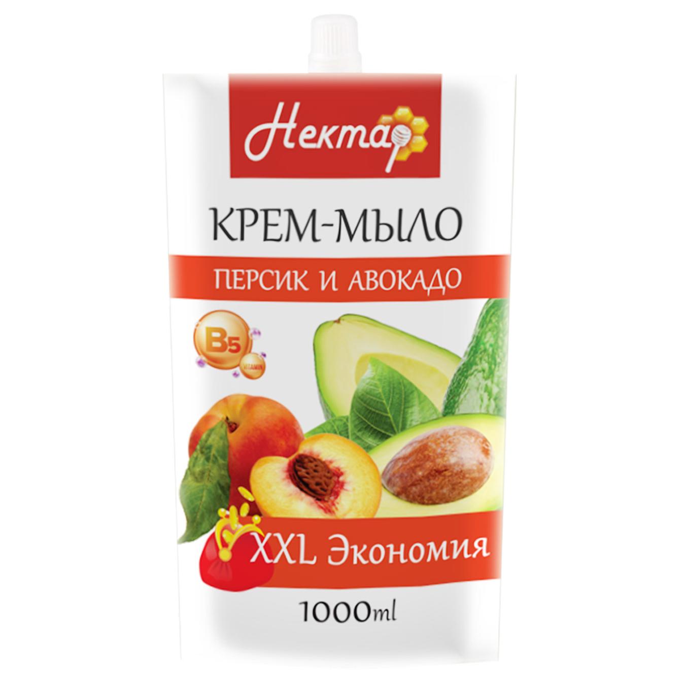 

Крем-мыло Нектар персик и авокадо 1л